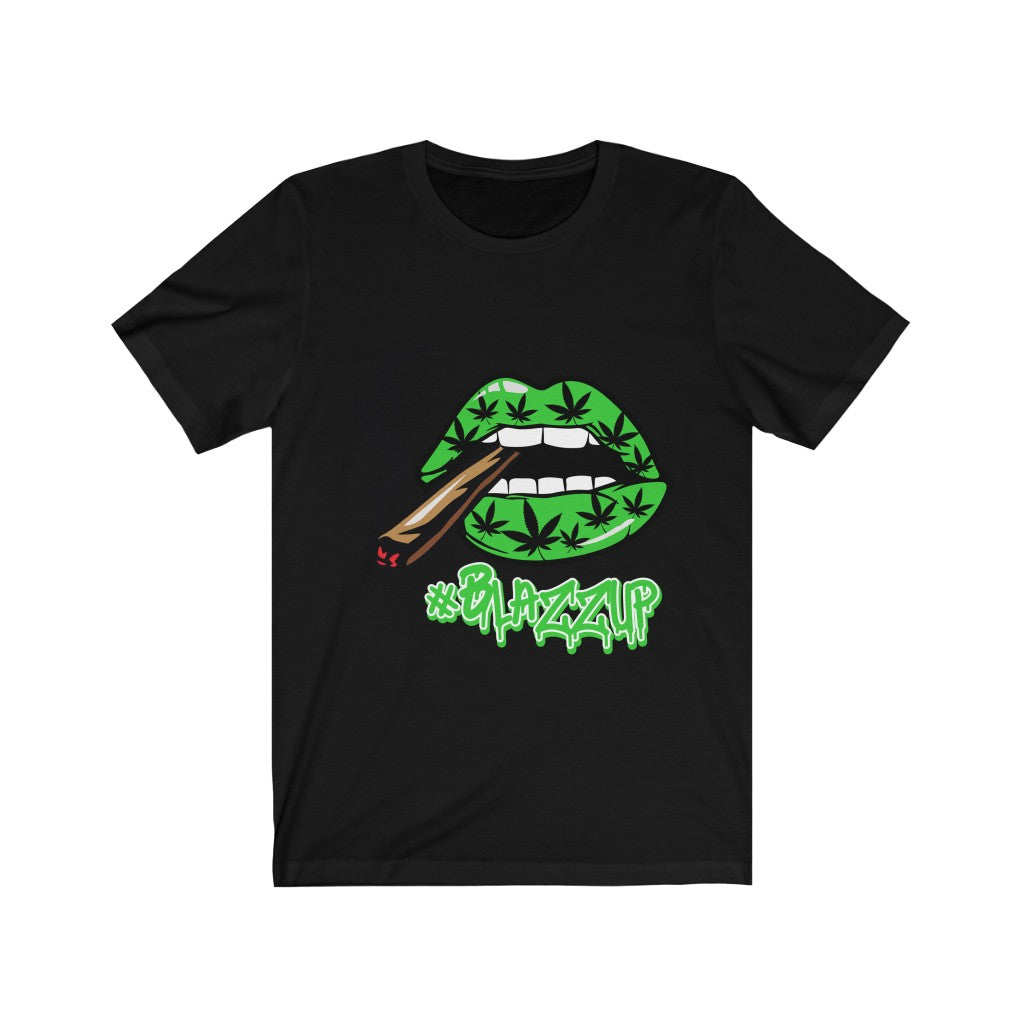 Green #Blazzup Classy drip Unisex Jersey Short Sleeve Tee